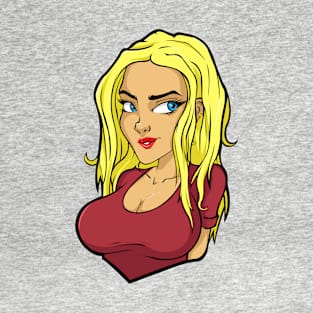 BlondeGirl_v01 T-Shirt